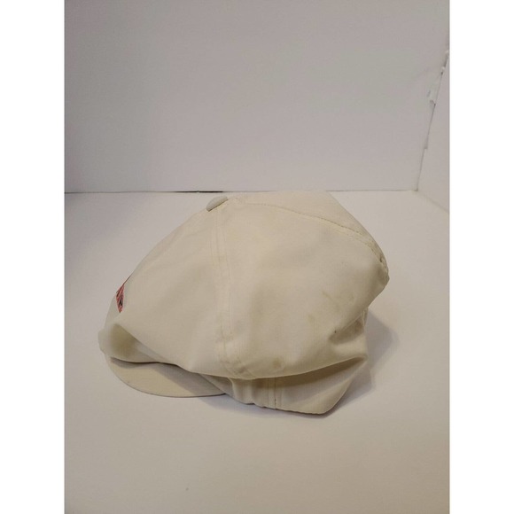 VTG VP St. Louis Saint Louis Fair Beret Hat 1981 White Blue Red - Picture 4 of 6